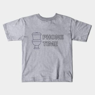 PHONE TIME Kids T-Shirt